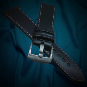 Kaiš za sat crni 22mm