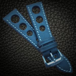 Kaiš za sat crni racing 24mm
