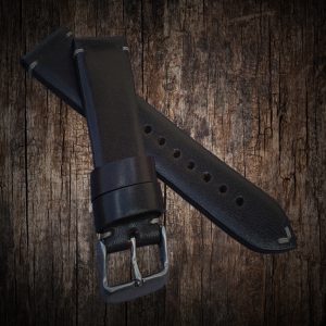 Kaiš za sat tamno braon 22mm